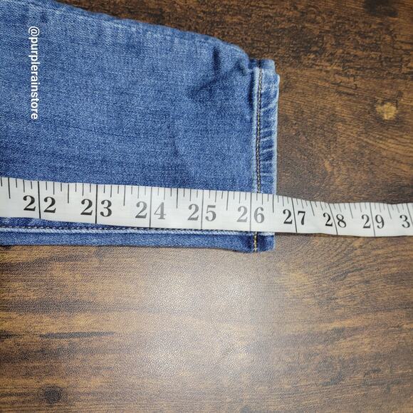 American Eagle Jeans 4S Jegging Low Rise Next Level Stretch Medium Light Wash - Picture 9 of 12